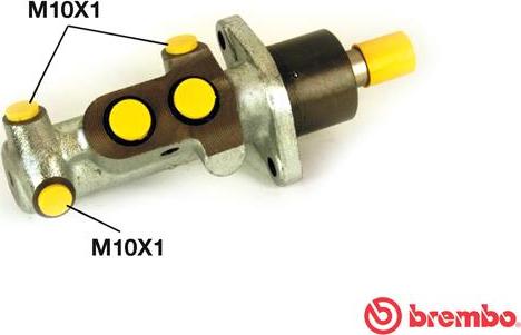 Brembo M 83 014 - Brake Master Cylinder autospares.lv