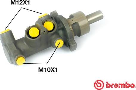 Brembo M 24 003 - Brake Master Cylinder autospares.lv