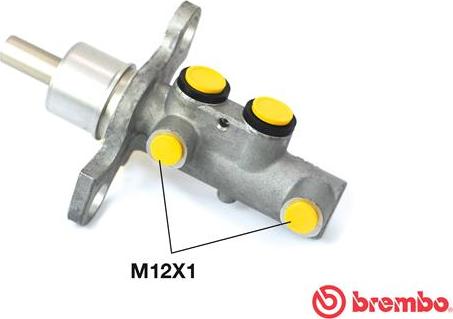 Brembo M 23 002 - Brake Master Cylinder autospares.lv