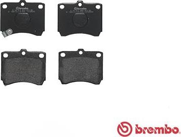 Brembo P 49 013 - Brake Pad Set, disc brake autospares.lv