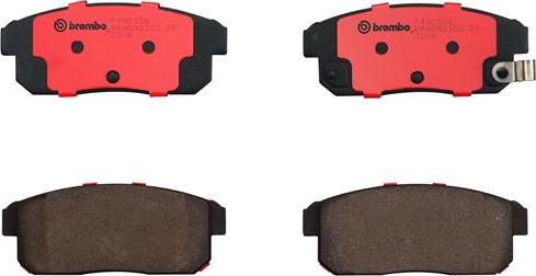 Brembo P49035N - Brake Pad Set, disc brake autospares.lv