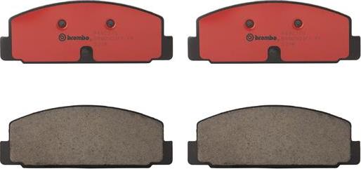 Brembo P49037N - Brake Pad Set, disc brake autospares.lv