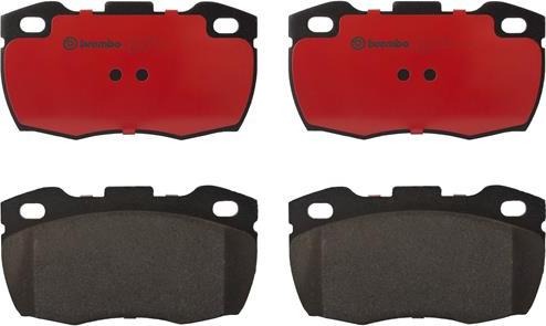 Brembo P44005N - Brake Pad Set, disc brake autospares.lv