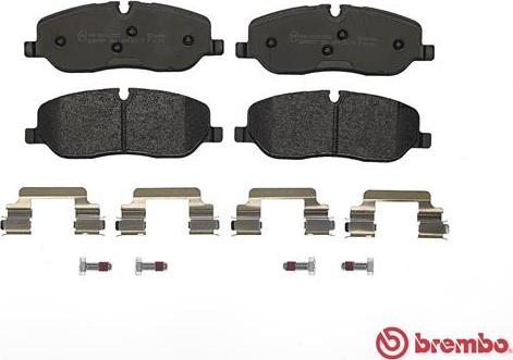 Brembo P 44 014 - Brake Pad Set, disc brake autospares.lv