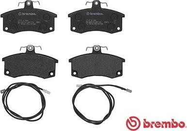 Brembo P 41 004 - Brake Pad Set, disc brake autospares.lv