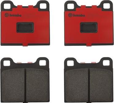 Brembo P59001N - Brake Pad Set, disc brake autospares.lv