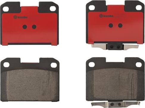 Brembo P54048N - Brake Pad Set, disc brake autospares.lv