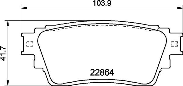 Brembo P 54 063 - Brake Pad Set, disc brake autospares.lv