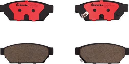 Brembo P54016N - Brake Pad Set, disc brake autospares.lv