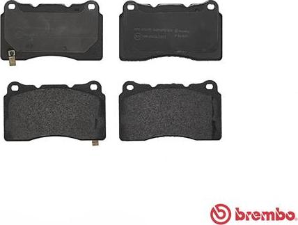 Brembo P 54 039 - Brake Pad Set, disc brake autospares.lv