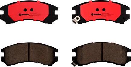 Brembo P56018N - Brake Pad Set, disc brake autospares.lv