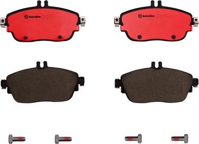 Brembo P50093N - Brake Pad Set, disc brake autospares.lv