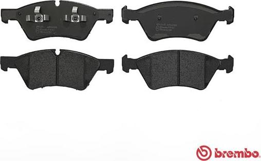 Brembo P 50 063 - Brake Pad Set, disc brake autospares.lv