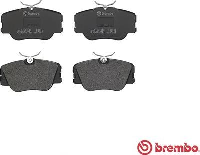 Brembo P 50 008 - Brake Pad Set, disc brake autospares.lv