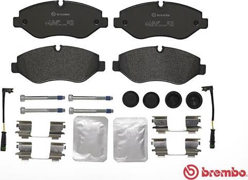 Brembo P 50 085 - Brake Pad Set, disc brake autospares.lv