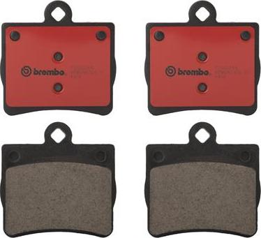 Brembo P50024N - Brake Pad Set, disc brake autospares.lv