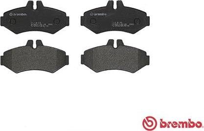 Brembo P 50 020 - Brake Pad Set, disc brake autospares.lv