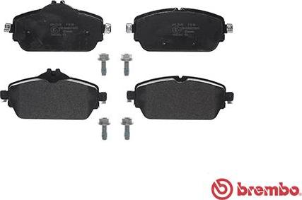 Brembo P 50 118 - Brake Pad Set, disc brake autospares.lv