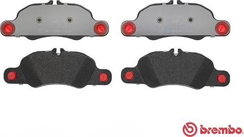 Brembo P 65 019 - Brake Pad Set, disc brake autospares.lv