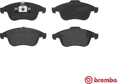 Brembo P 68 045 - Brake Pad Set, disc brake autospares.lv