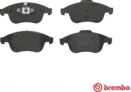 Brembo P 68 047 - Brake Pad Set, disc brake autospares.lv