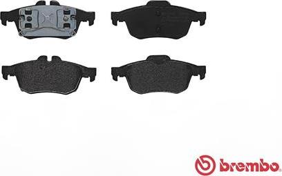 Brembo P 68 057 - Brake Pad Set, disc brake autospares.lv