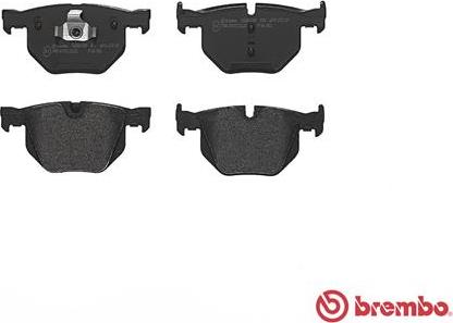 Brembo P 06 056 - Brake Pad Set, disc brake autospares.lv