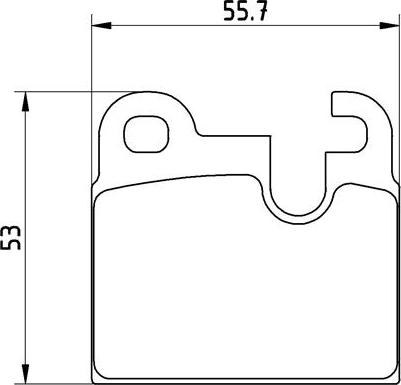 Brembo P 06 004 - Brake Pad Set, disc brake autospares.lv