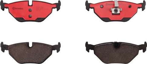 Brembo P06025N - Brake Pad Set, disc brake autospares.lv