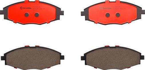 Brembo P15006N - Brake Pad Set, disc brake autospares.lv