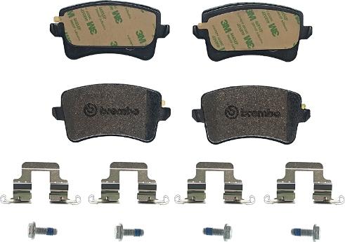 Brembo P 85 099X - Brake Pad Set, disc brake autospares.lv