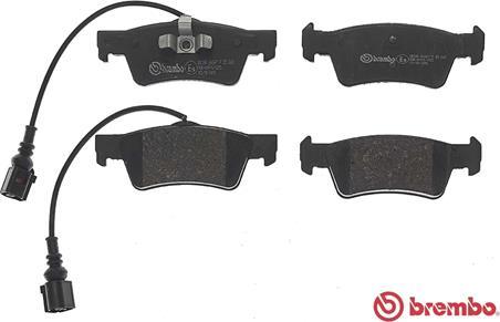 Brembo P 85 068 - Brake Pad Set, disc brake autospares.lv