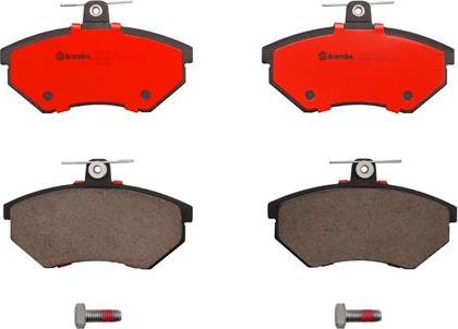 Brembo P85011N - Brake Pad Set, disc brake autospares.lv