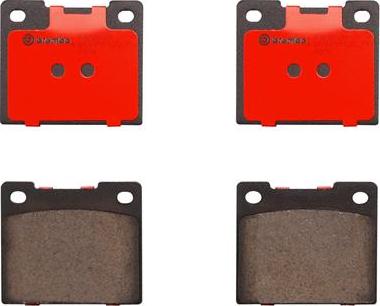 Brembo P86001N - Brake Pad Set, disc brake autospares.lv