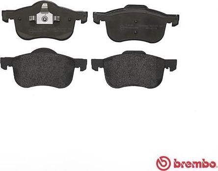 Brembo P 86 016 - Brake Pad Set, disc brake autospares.lv