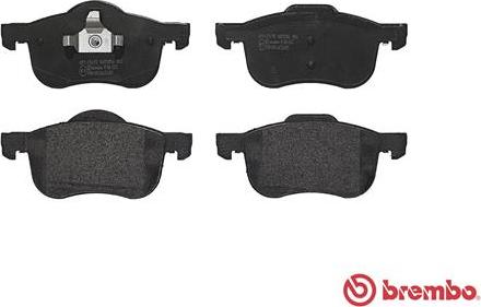 Brembo P 86 020 - Brake Pad Set, disc brake autospares.lv