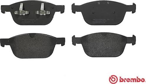 Brembo P 86 023 - Brake Pad Set, disc brake autospares.lv