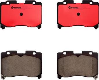 Brembo P83090N - Brake Pad Set, disc brake autospares.lv