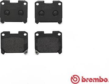 Brembo P 83 091 - Brake Pad Set, disc brake autospares.lv