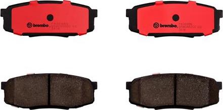 Brembo P83098N - Brake Pad Set, disc brake autospares.lv