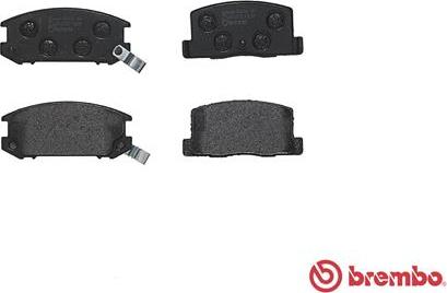 Brembo P 83 019 - Brake Pad Set, disc brake autospares.lv