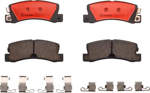 Brembo P83015N - Brake Pad Set, disc brake autospares.lv