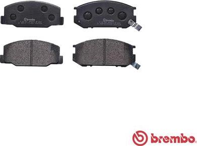 Brembo P 83 031 - Brake Pad Set, disc brake autospares.lv