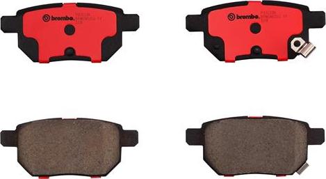 Brembo P83133N - Brake Pad Set, disc brake autospares.lv