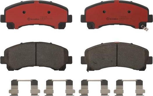 Brembo P34007N - Brake Pad Set, disc brake autospares.lv