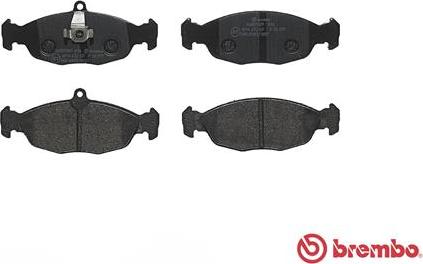 Brembo P 36 017 - Brake Pad Set, disc brake autospares.lv