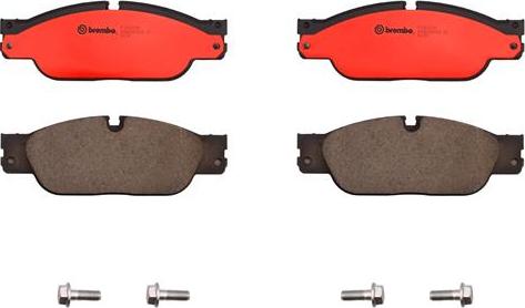 Brembo P36021N - Brake Pad Set, disc brake autospares.lv