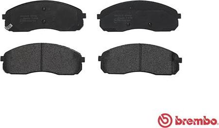 Brembo P 30 058 - Brake Pad Set, disc brake autospares.lv