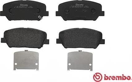 Brembo P 30 065 - Brake Pad Set, disc brake autospares.lv