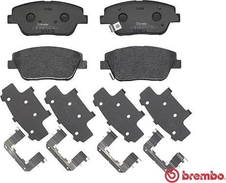 Brembo P 30 066 - Brake Pad Set, disc brake autospares.lv
